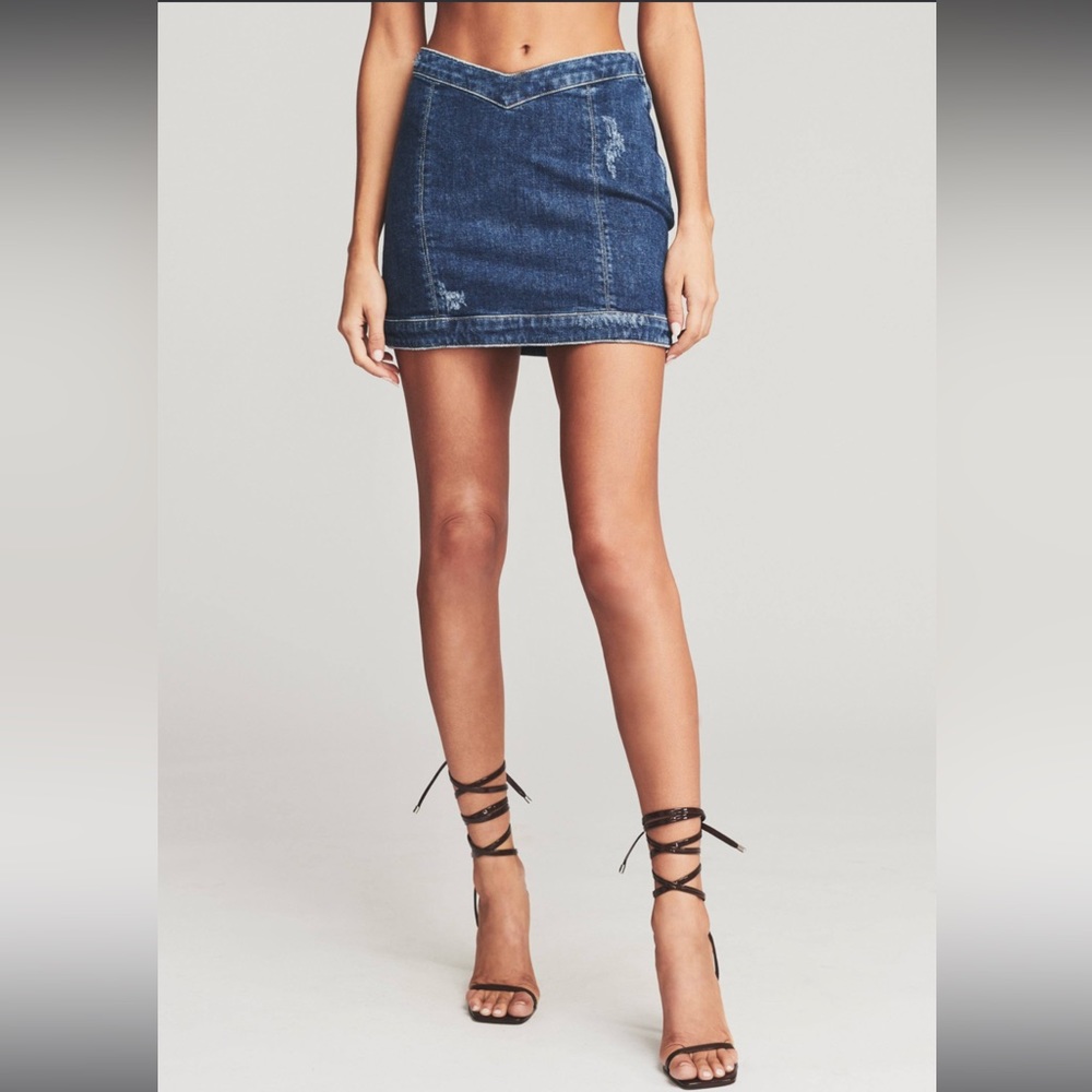 Retrofete denim skirt